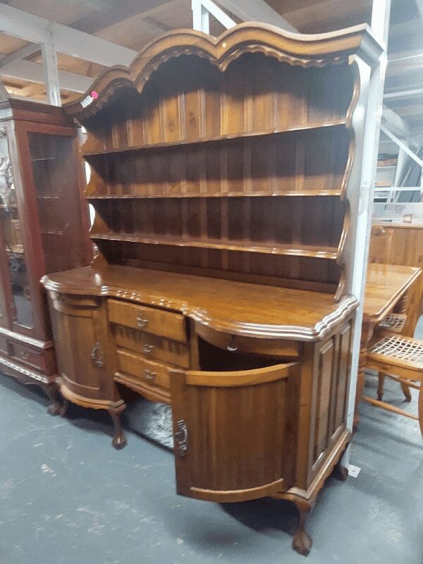 Side Board pre-Transformation - Snuffels 10-12 seater table before refurbishing - Snuffels